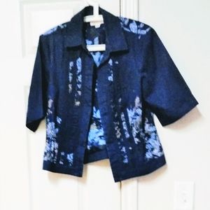 Coldwater Creek Open Front Jacket